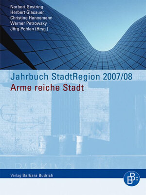 cover image of Jahrbuch StadtRegion 2007/2008
